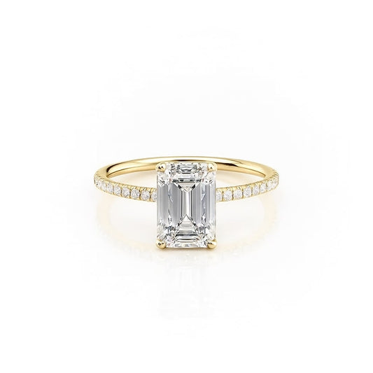 Emerald Solitaire Ring