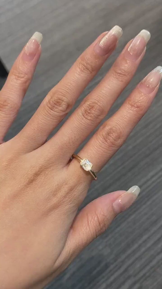 Asscher Cut Ring